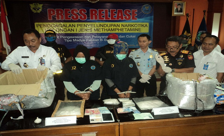 Sindikat Gunakan TKW Selundupkan Sabu Senilai Miliaran Rupiah ke Solo