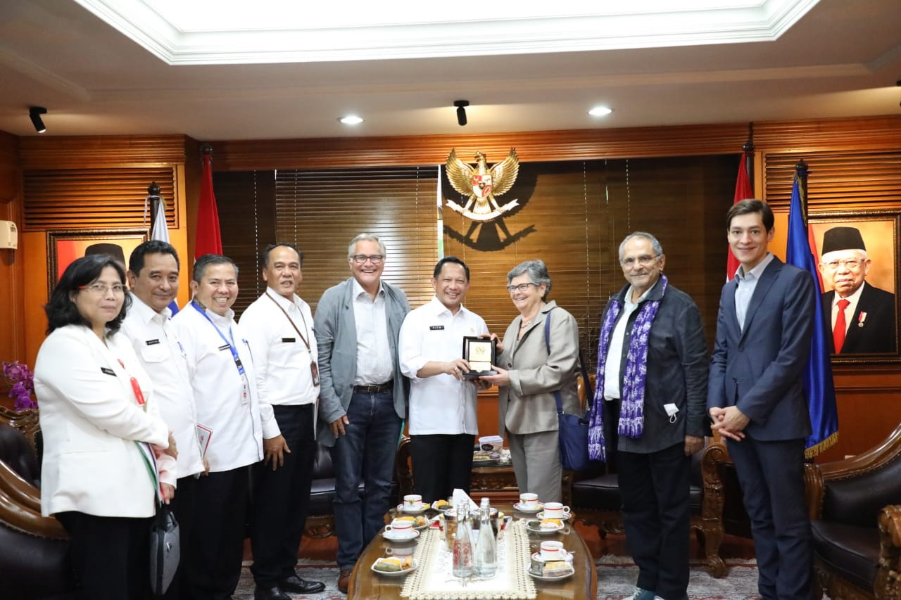 [Advertorial] Ruth Dreifuss dan Mendagri Tito Diskusi terkait Pengendalian Narkoba