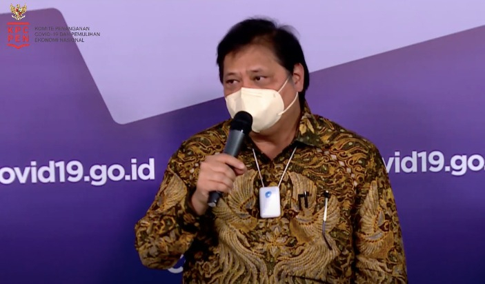 Airlangga Klaim PPKM Turunkan Mobilitas Masyarakat