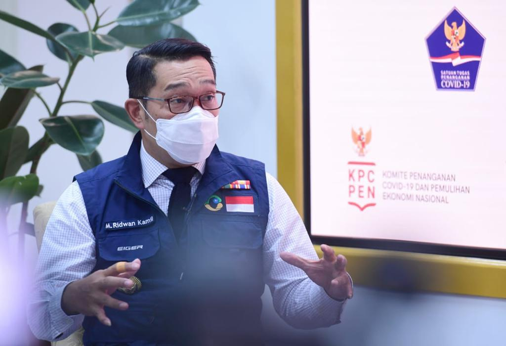 Jadi Relawan Vaksin Covid-19, Ridwan Kamil Tepis Tuduhan Miring Menyebar Hoaks