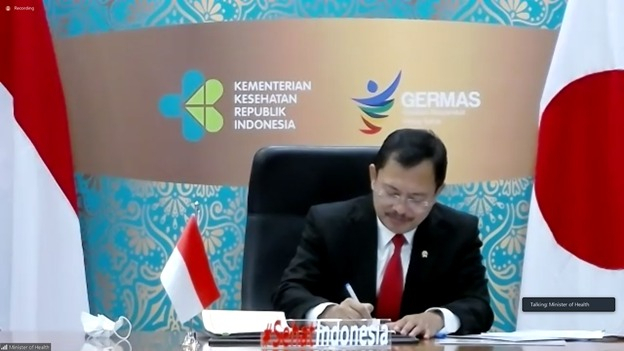 Perangi Covid-19, Indonesia Teken Kerja Sama 7 Bidang Kesehatan dengan Jepang
