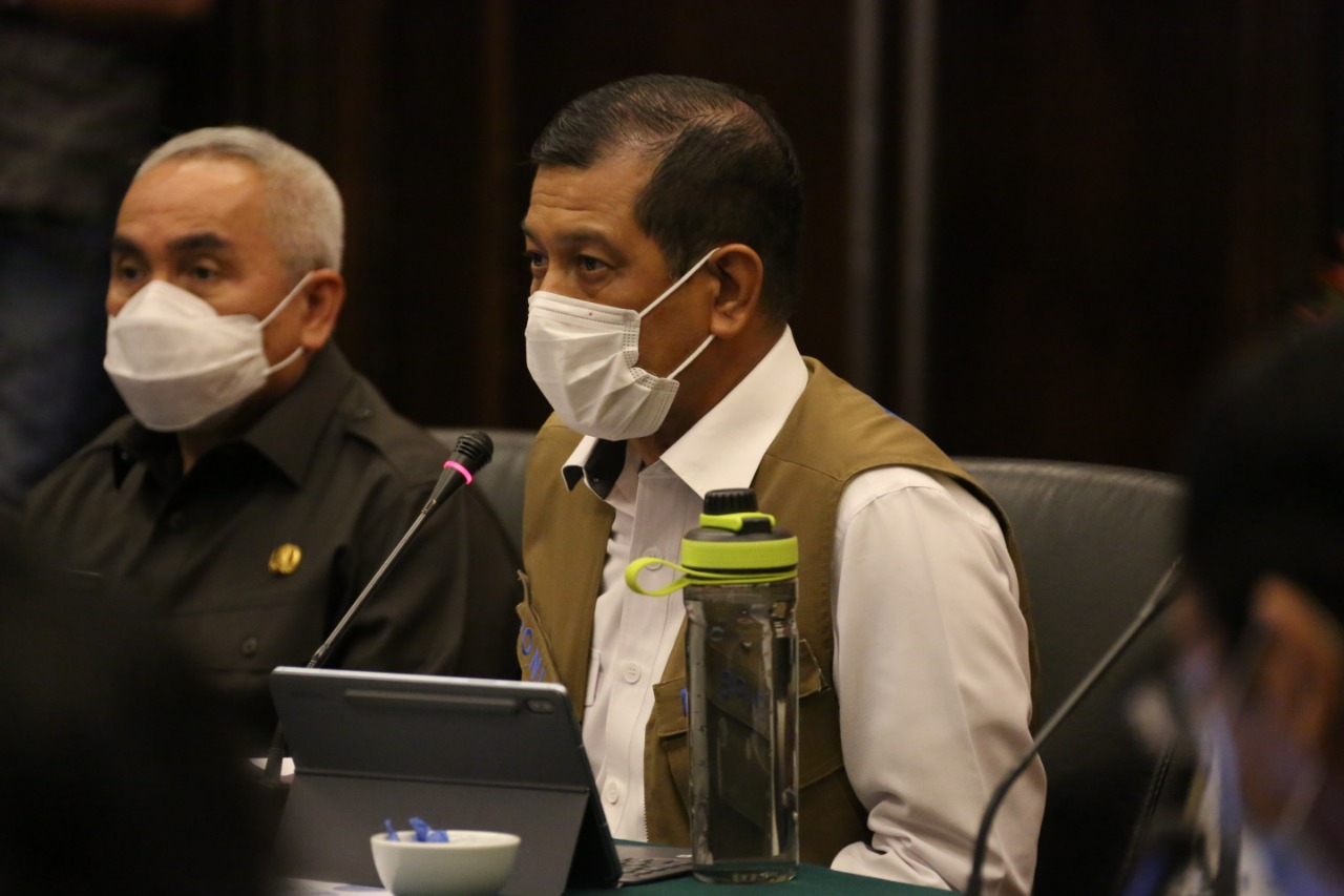 Doni Monardo Dorong Pemprov Kaltim Tingkatkan Porsi Pencegahan COVID-19