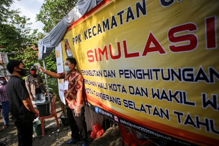 Jelang Pemungutan Suara, 62 Kab/Kota Alami Peningkatan IKP Terkait Isu Pandemi Covid-19 