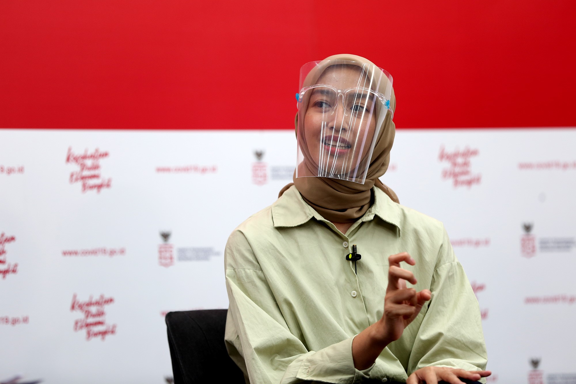 Pesan Penting Relawan Garda Terdepan Penanganan COVID-19