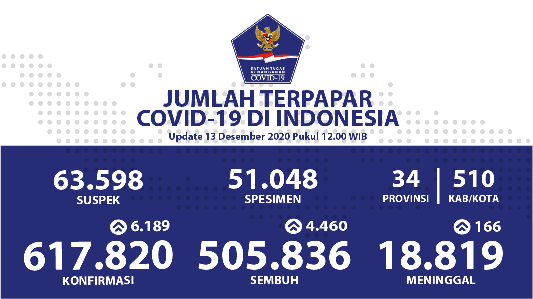 Kesembuhan COVID-19 Mencapai 505.836 Orang