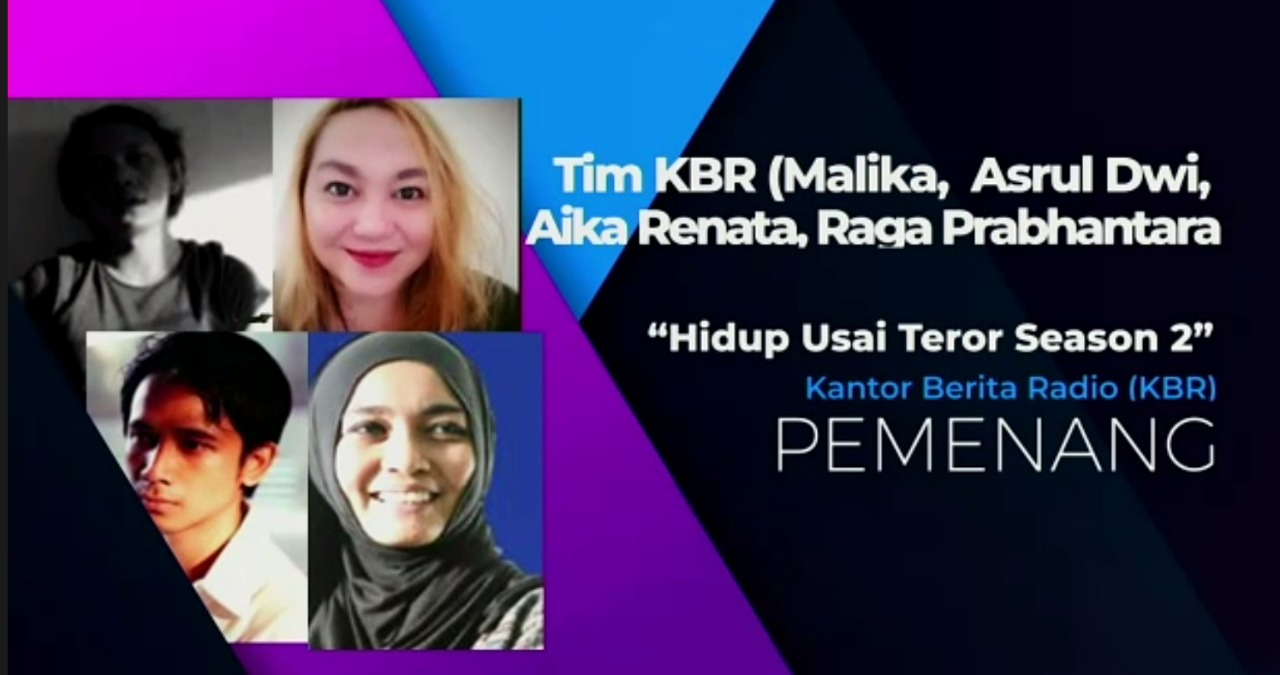 Jurnalis KBR Raih Penghargaan Karya Jurnalistik Terbaik tentang Anak 2022 AJI - UNICEF