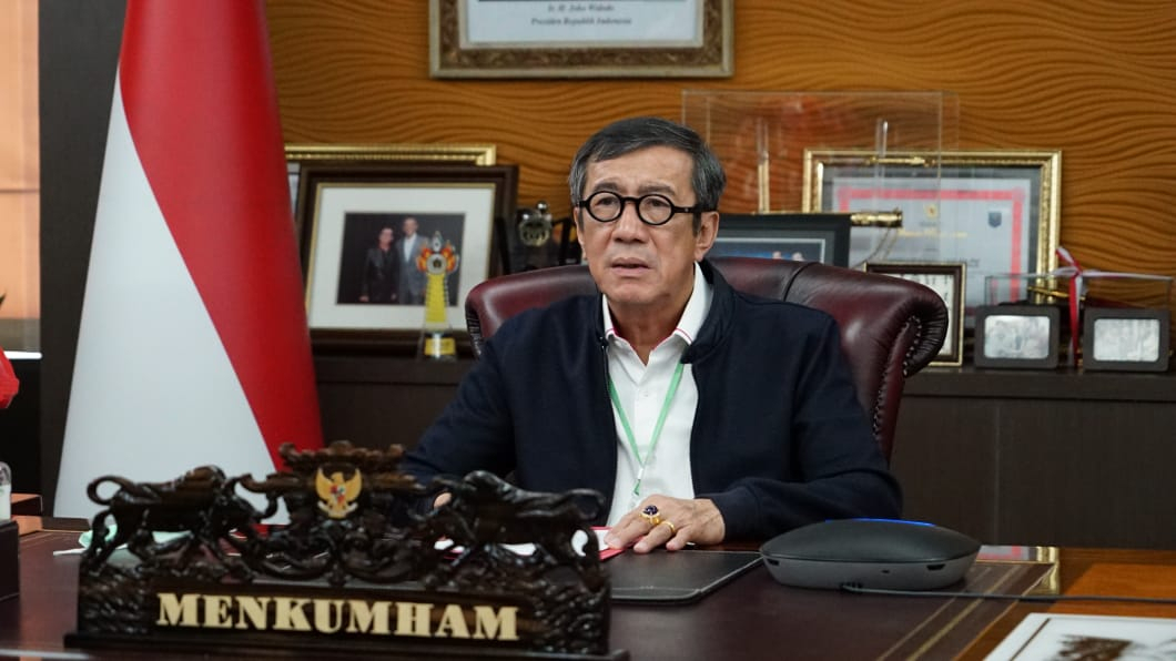 Jelang HPN  Yasonna Berharap Pers Turut Sosialisasikan Program Vaksinasi dan Perangi Hoaks