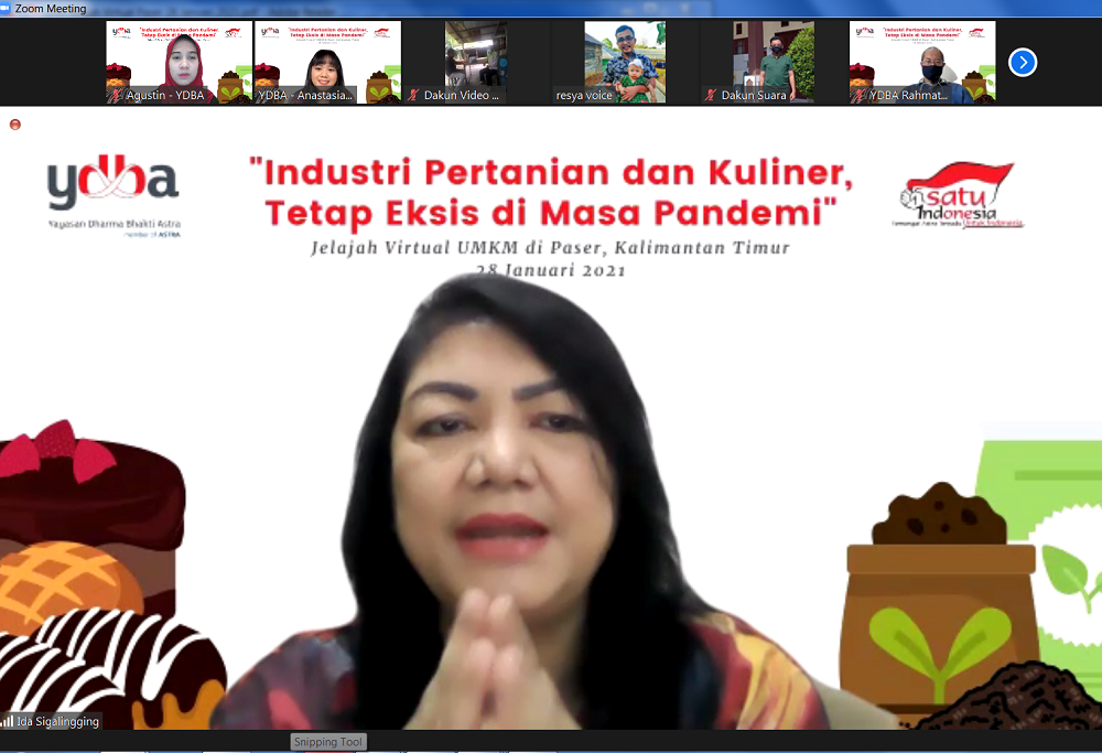 Inovasi Bisnis UMKM Pertanian dan Kuliner Binaan YDBA agar Tetap Eksis di Masa Pandemi