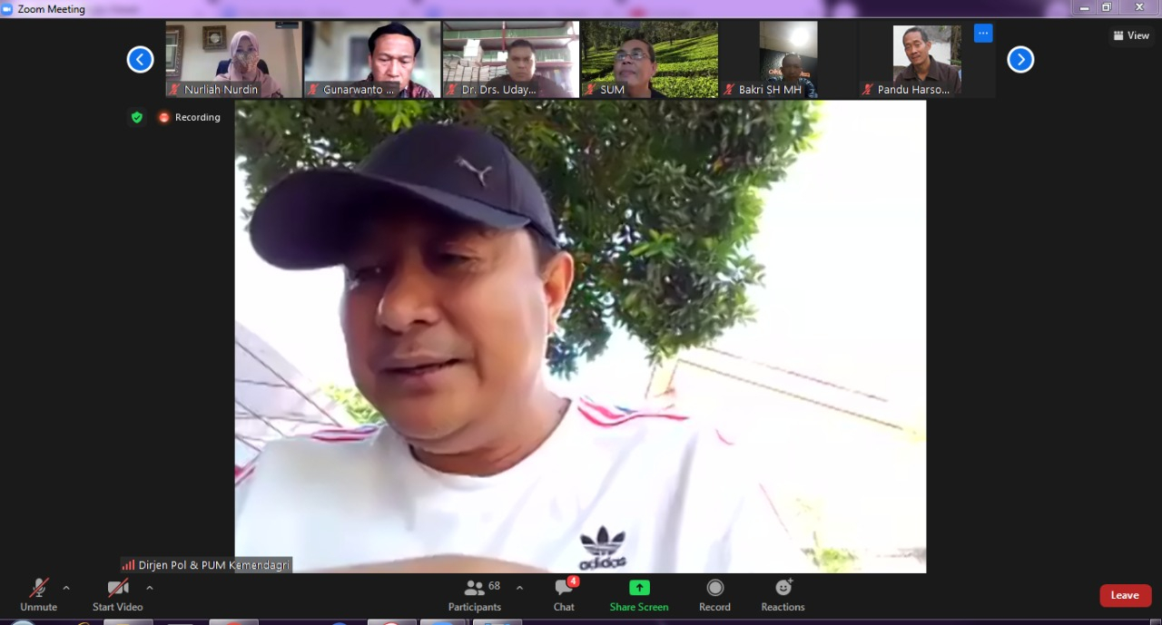 MIPI Gelar Webinar Memahami Pemerintahan dan Pengembangan Ilmu Pengetahuan