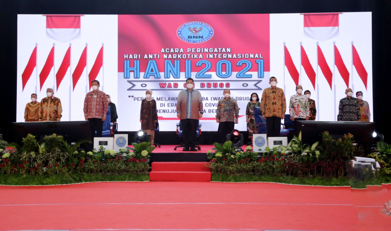 HANI 2021: War of Drugs, Siap menuju Indonesia Bersih Narkotika (BERSINAR)