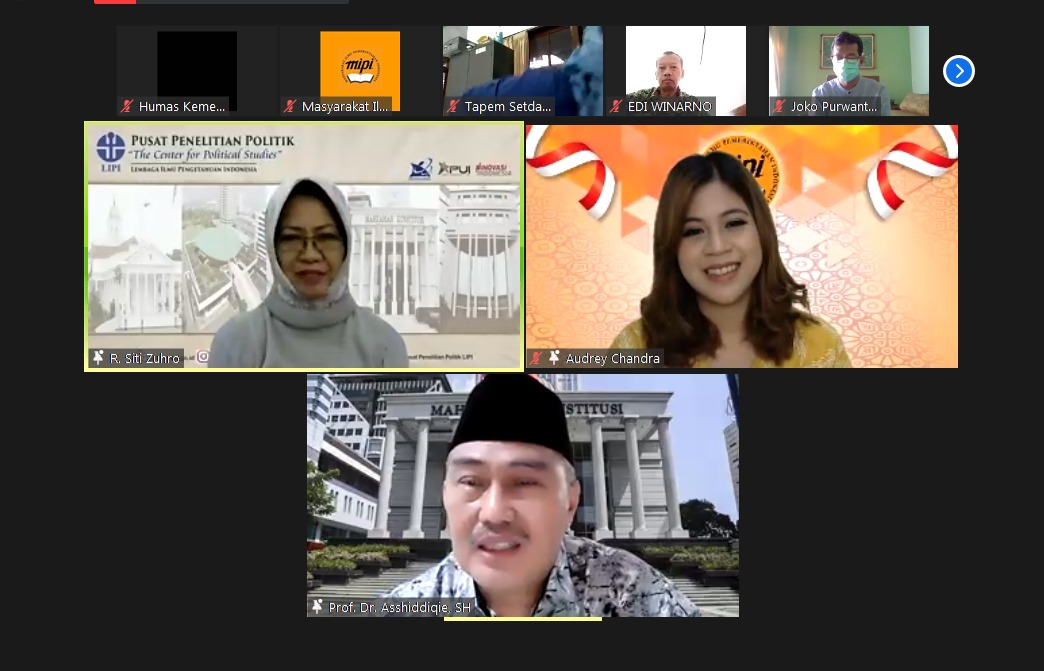 Evaluasi MIPI terhadap Sistem Pemerintahan Daerah dan Tantangan Hadapi Pandemi Covid-19