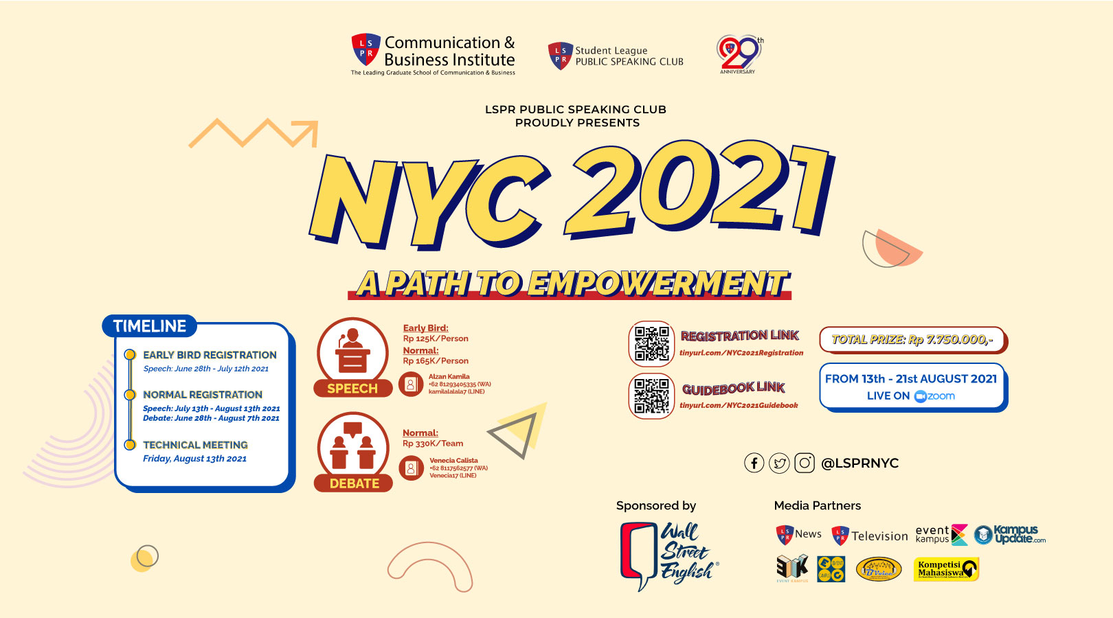 LSPR gelar National Youth Championship 2021