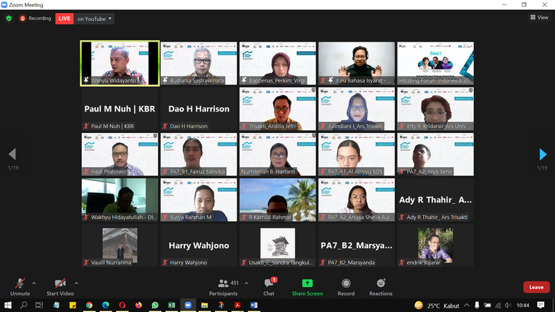 Indonesia Housing Forum 2021: Kolaborasi untuk Ciptakan Hunian yang Layak dan Terjangkau