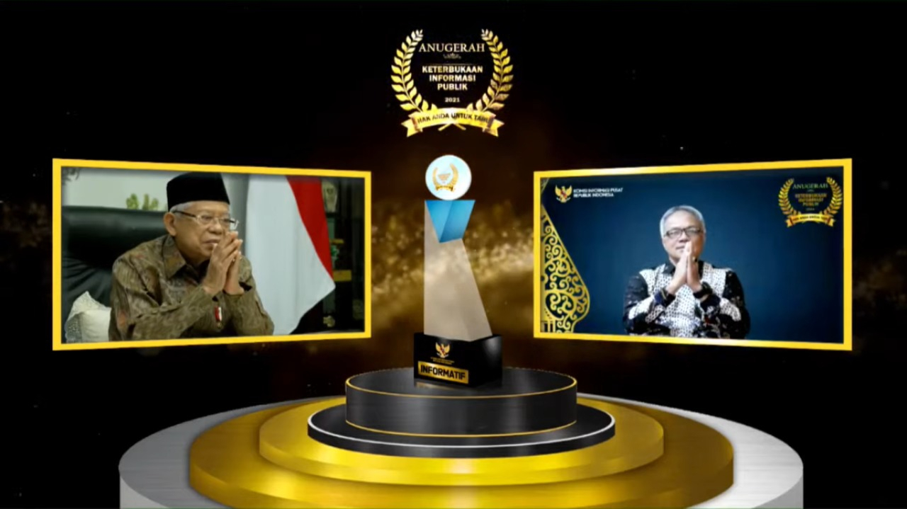 BKKBN Kembali Raih Anugerah Badan Publik Informatif Tahun 2021