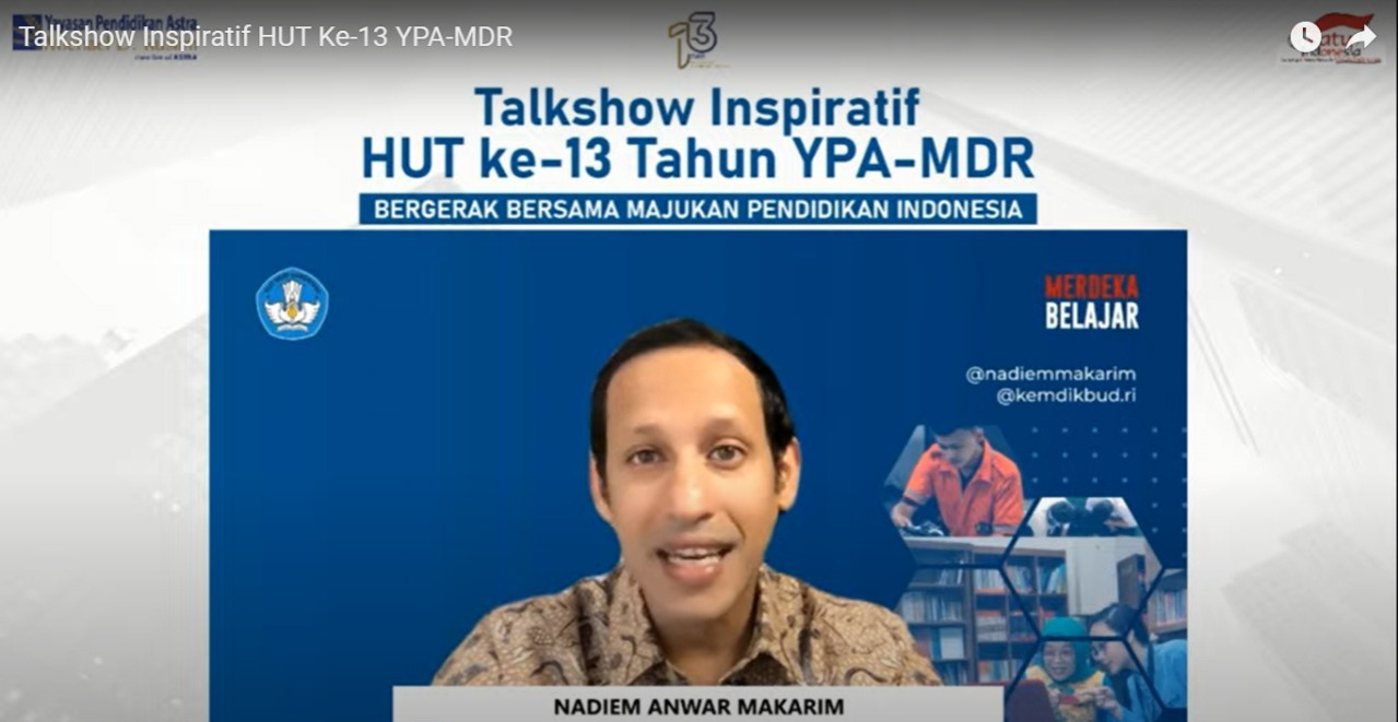 13 Tahun jadi Inspirasi Pendidikan di Indonesia, YPA-MDR Bina 1.500 Guru dan 23 Ribu Siswa