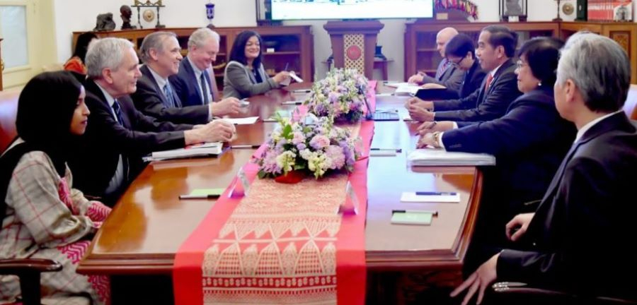Bertemu Anggota Kongres AS, Jokowi Bahas Isu Iklim Hingga Lingkungan