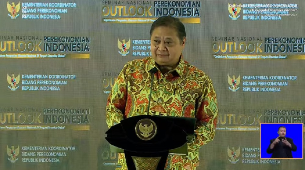 Airlangga Yakin Ekonomi RI Tumbuh 5 Persen di 2024