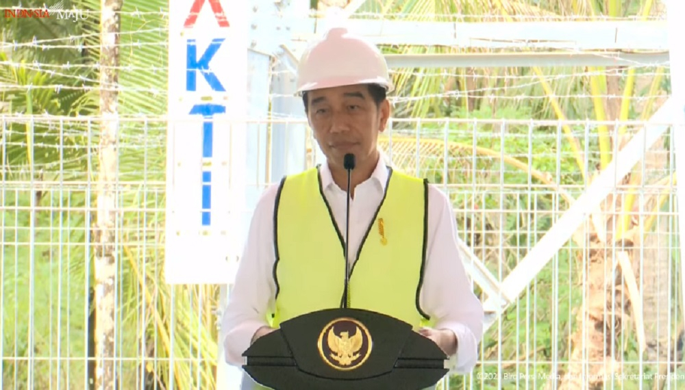  Tak Ingin Mangkrak, Jokowi Resmikan Proyek BTS 4G
