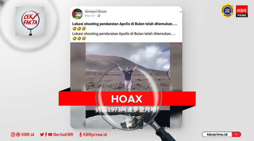 Cek Fakta: Penemuan Lokasi Shooting Pendaratan Apollo Ditemukan?