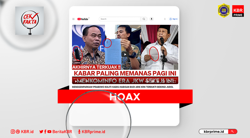 Cek Fakta: Terbukti Bekingi Judol, Budi Arie 