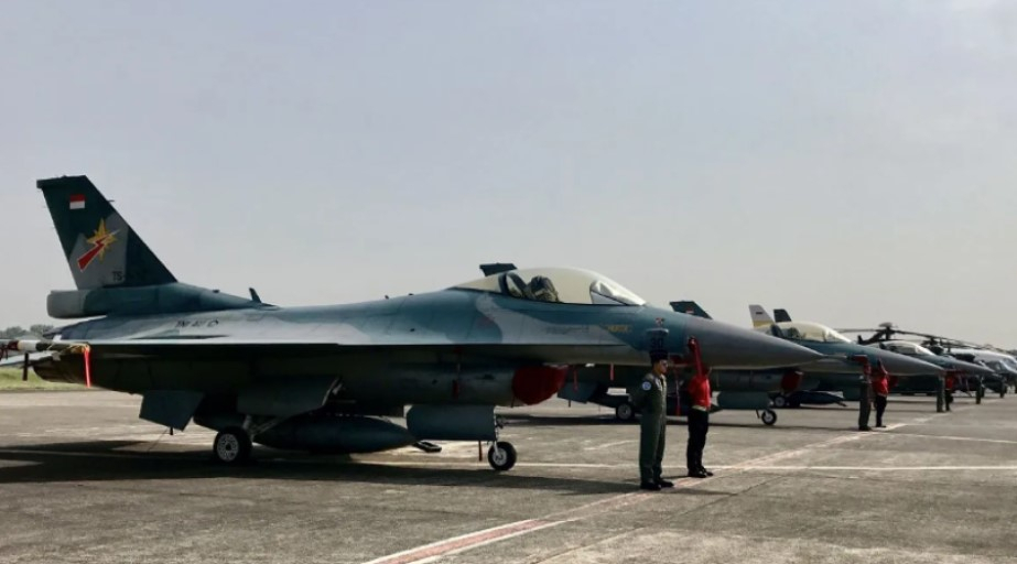 Pengamanan Tamu VVIP Pelantikan Presiden-Wapres, TNI AU Siapkan Empat F-16