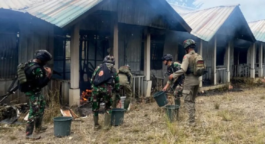 Organisasi Papua Merdeka Akui Membakar SD Inpres di Intan Jaya