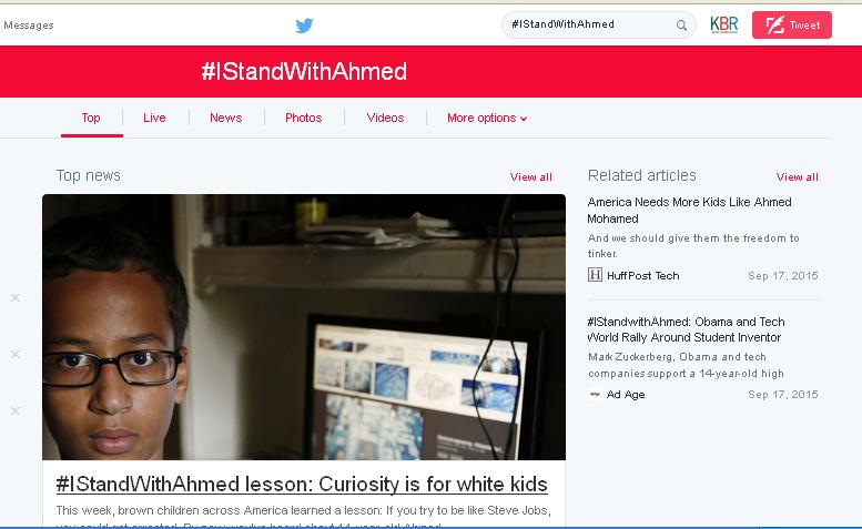 Ditangkap karena Jam Rakitan, Dukungan Membanjir untuk Ahmed Mohamed
