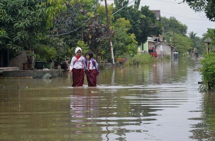 Banjir di Tiga Kecamatan Kabupaten Luwu Berangsur Surut