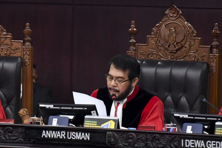 SAH! MK Tolak Seluruh Permohonan Gugatan Hasil Pilpres 2019
