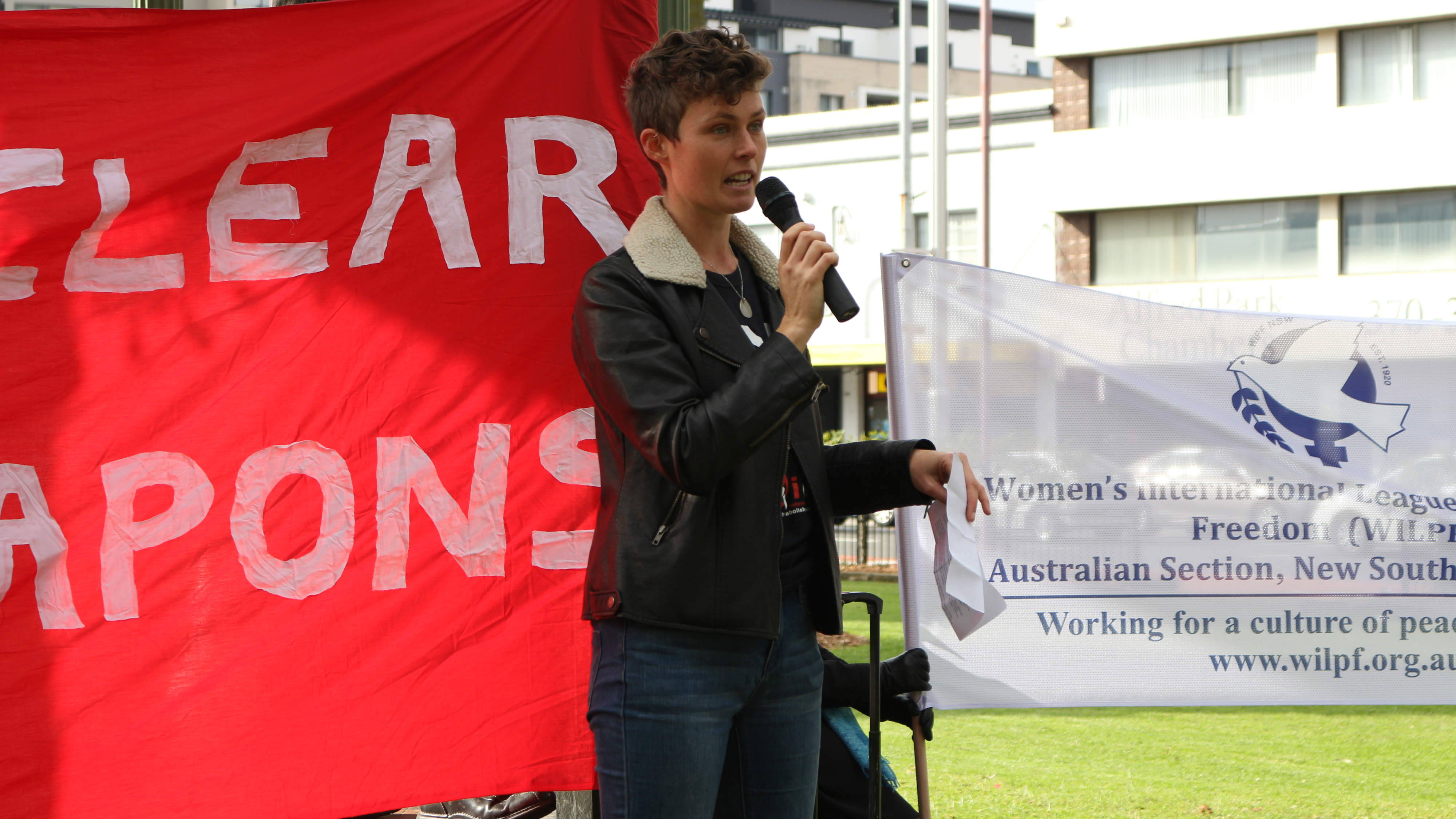 Sydney protest against Australia’s boycott of nuclear ban