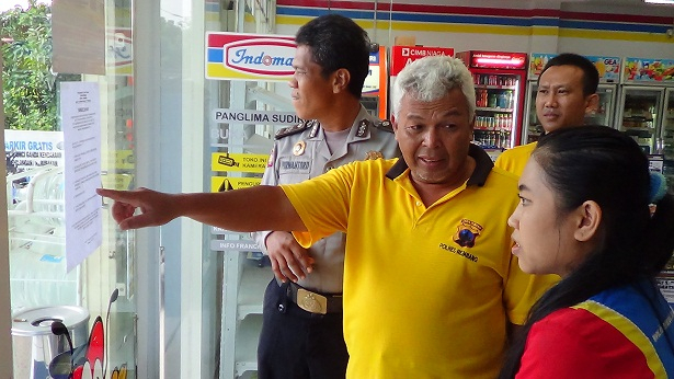 Polisi Rembang Sosialisasikan Ciri Beras Sintetis