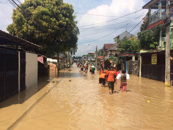 Banjir Bekasi Diperparah Pasang Purnama