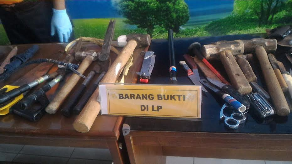 Sweeping Kerobokan, Petugas Temukan Satu Kilogram Narkoba dan Ratusan Senjata tajam
