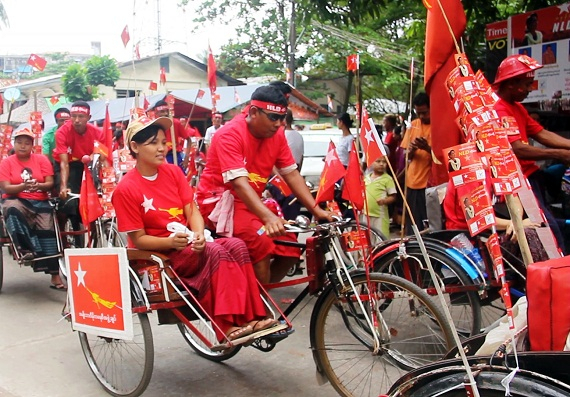 Burmese Vote in Historic Polls