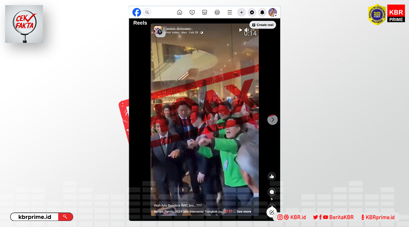 Cek Fakta: Video Jokowi Joget Oke Gas. Benarkah Ada Intervensi China?