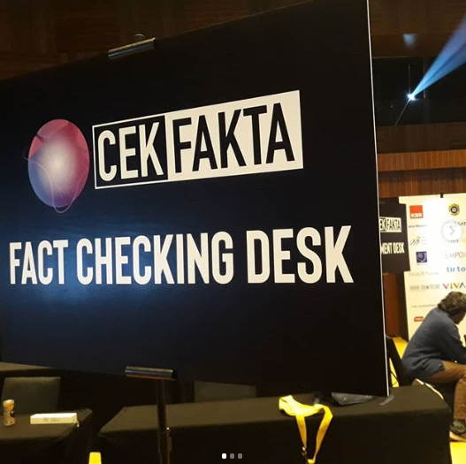 Kolaborasi Cek Fakta bersama AMSI dan AJI ikut mengawal Pemilu 2019 (Foto: Citra Dyah Prastuti)