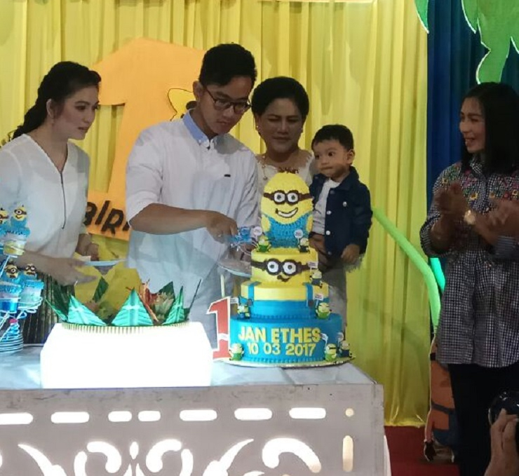 Hari Ini Cucu Pertama Presiden Jokowi Ulang Tahun