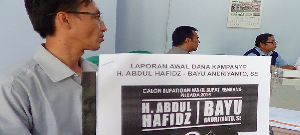 KPUD Rembang: Laporan Dana Kampanye Bisa Batalkan Pasangan Calon