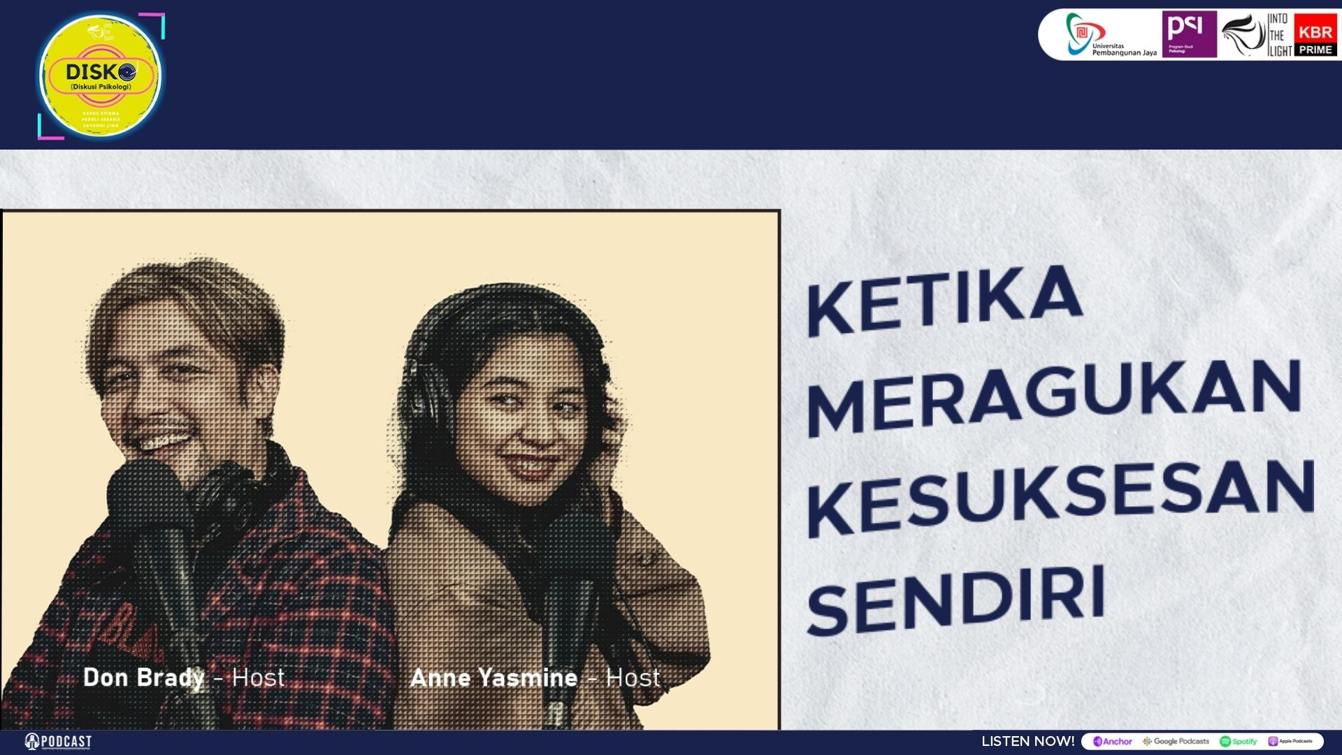 Ketika Meragukan Kesuksesan Sendiri
