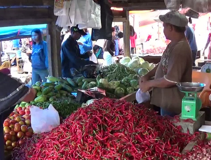Harga Cabai Mulai Turun Tinggalkan Rp80 Ribu per Kg