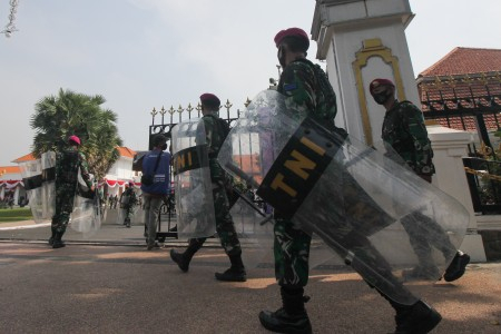 Amnesty: Aparat Harus Hormati DemonstrasiTolak UU Cipta Kerja