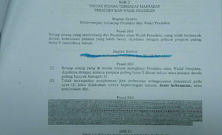 Pasal Penghinaan Presiden Ramai Diprotes, MK Minta tak Dihidupkan lagi