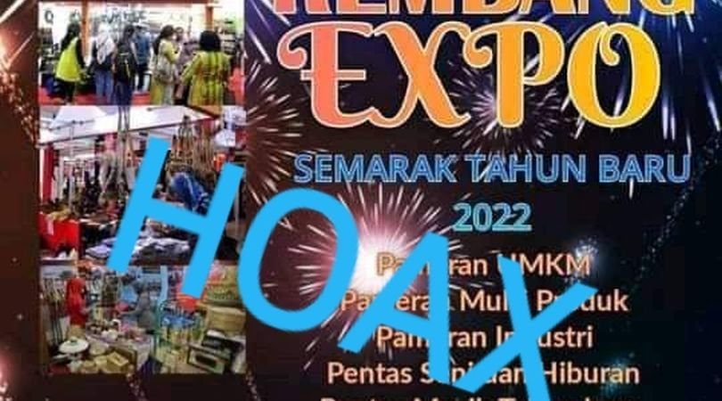 Polres Rembang Usut Penyebar Poster Hoaks Perayaan Tahun Baru di Alun-alun