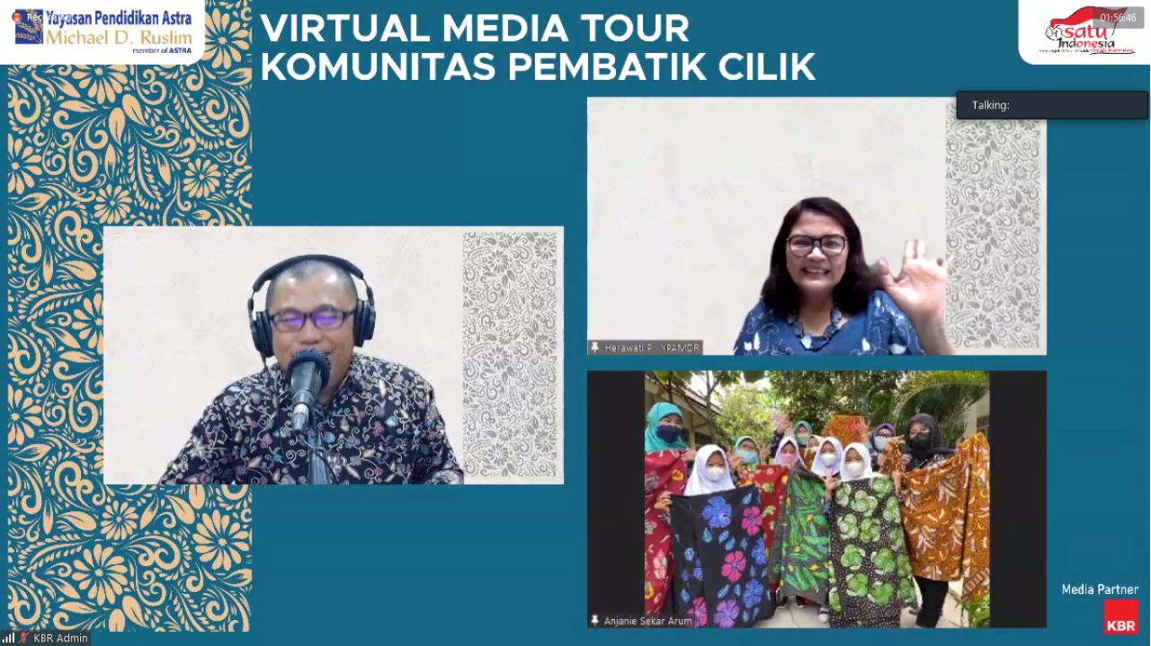 Membangun Kecakapan Hidup Siswa-Siswi Binaan, YPA-MDR Bentuk Komunitas Pembatik Cilik