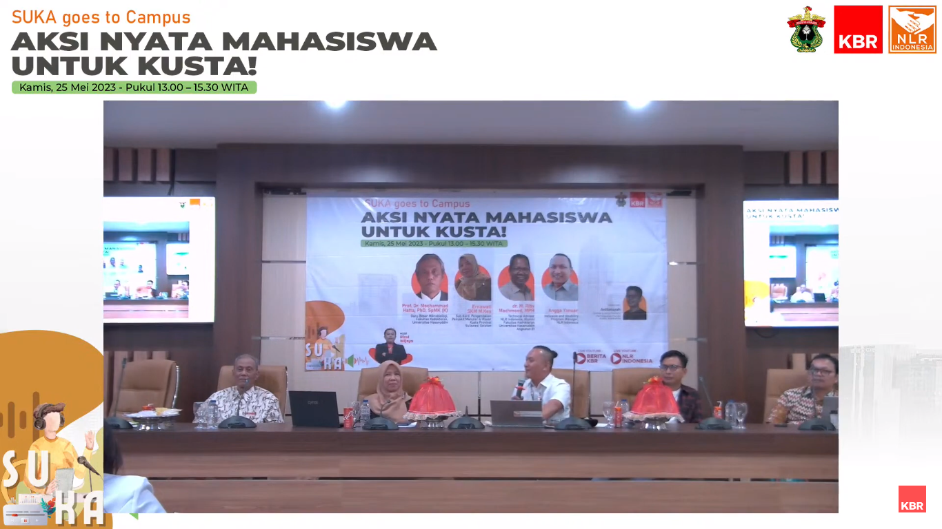 Dukung Indonesia Bebas Kusta Melalui Aksi Nyata Mahasiwa