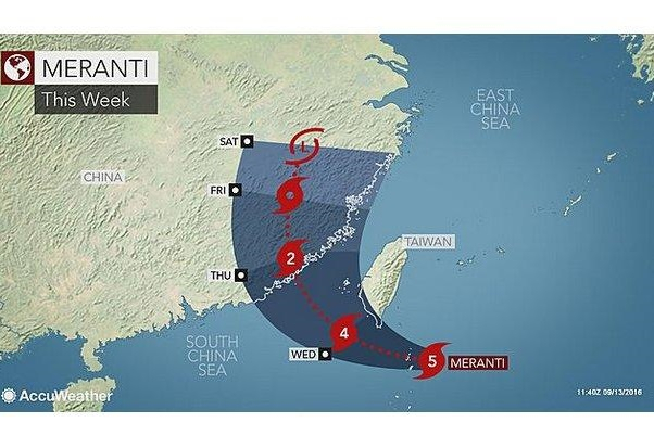 Taiwan Siaga Tinggi Hadapi Ancaman Badai Terkuat di Dunia