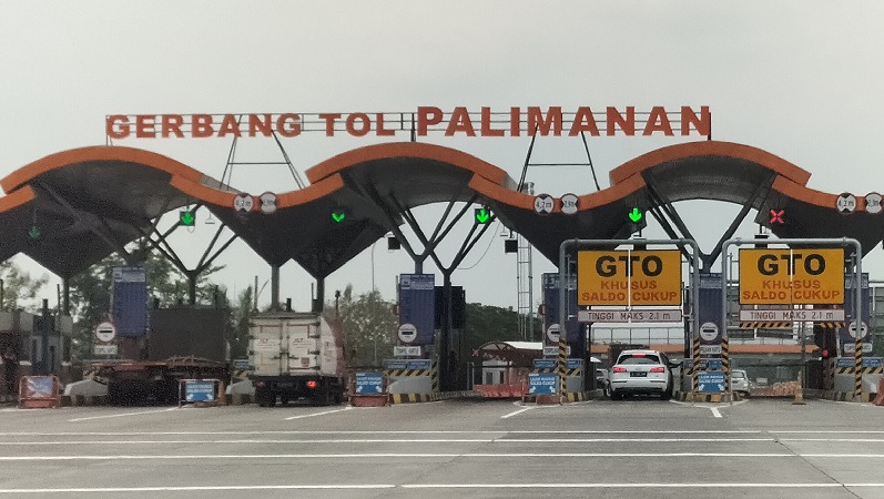 Mudik Lebaran, Transaksi di Gerbang Tol Palimanan Ditiadakan
