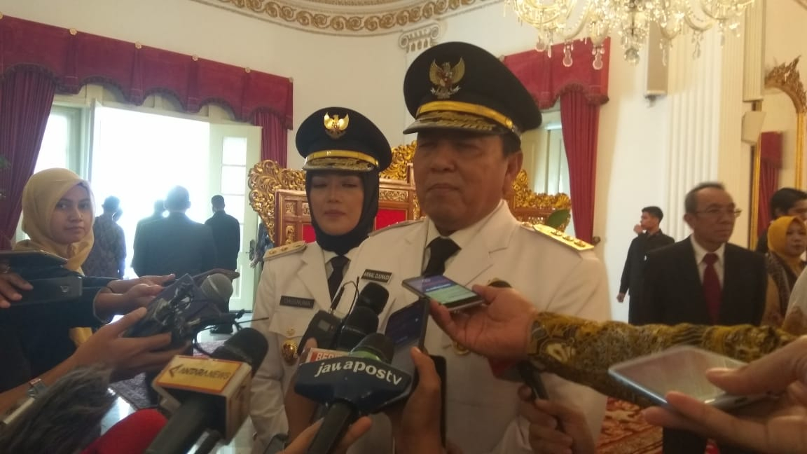 Jokowi Minta Gubernur Baru Lampung Fokus Kembangkan Sektor Pertanian 