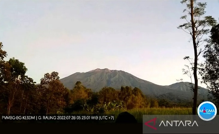 Status Gunung Raung Naik jadi Waspada, Aktivitas Gempa Fluktuatif