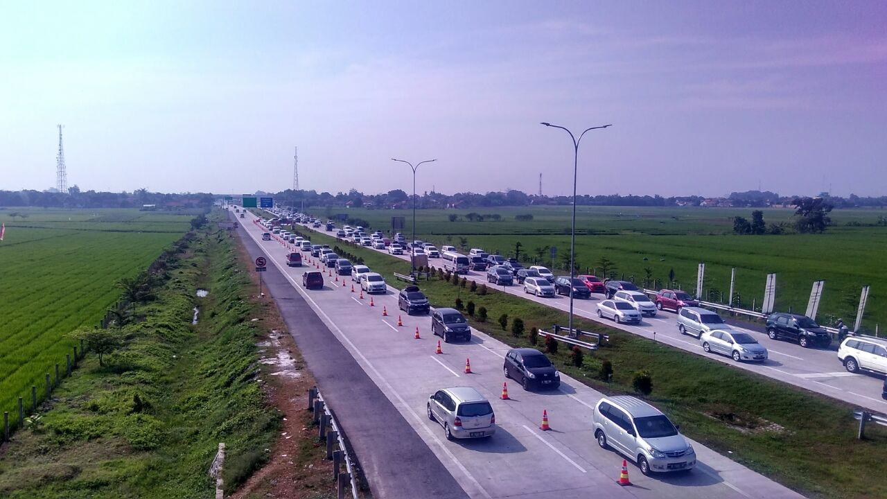 H+3 Lebaran, 65 Ribu Kendaraan Melintasi Tol Cipali